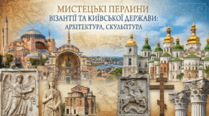 Мистецькі перлини Візантії та Київської держави: архітектура, скульптура