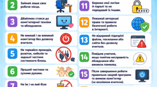 Правила поведінки у кабінеті інформатики