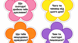 Дидактична гра «Квіти запитань» — інтерактивні картки для ранкових зустрічей, рефлексії та розвитку емоційного інтелекту (НУШ, ЗДО / 1–4 класи)