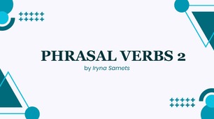 НМТ Phrasal Verbs 2 H-P