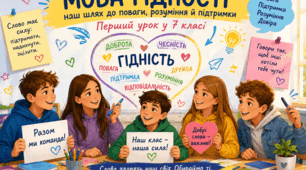 "Мова гідності" - перший урок у 7 класі