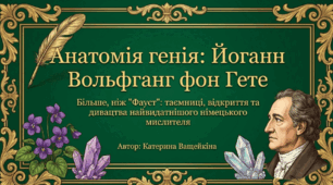 Анатомія генія: Йоганн Вольфганг фон Гете