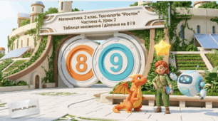 Урок 2. Частина 4. «Порівняння чисел і виразів. У скільки разів більше? У скільки разів менше?». Математика. 2 клас. Технологія «Росток»