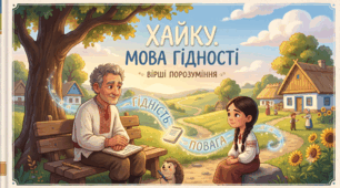 Хайку. Мова гідності. Вірші порозуміння