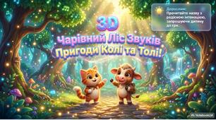 «Пригоди Колі та Толі. Звуки [К] та [Т]»
