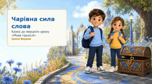 Презентація-казка "Чарівна сила слова"
