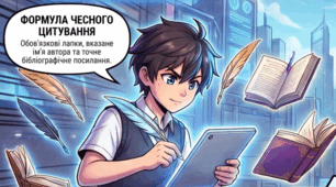Матеріал (інфографіка, інтелект - карта) до уроку "Різновиди й серйозність порушень правил цитування"