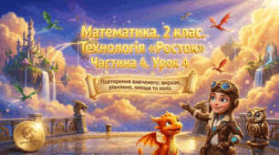 Урок 4. Частина 4. «Круги Ейлера. Перетин множин». Математика. 2 клас. Технологія «Росток»