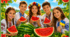 Пазл 🧩"Всесвітній день кавуна"🔥🔥🌸🍉🍉🍉