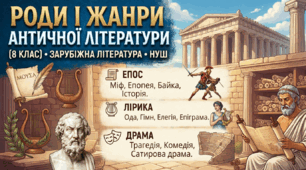 Роди і жанри античної літератури (8 клас)