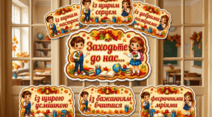 Осінній декор на двері🍁🍂