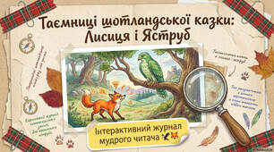 2 клас Літературне читання Шотландська народна казка "Лисиця і яструб"