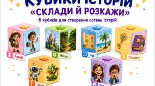 Кубики історій «Склади й розкажи» для розвитку мовлення у 2–4 класах