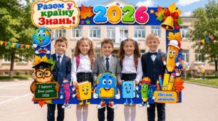 Фоторамка до 1 вересня «Разом у країну Знань 2026»