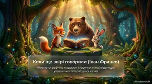 Іван Франко "Коли ще звірі говорили". Аналіз збірки творів. Презентація