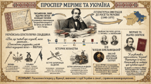 Проспер Меріме та Україна