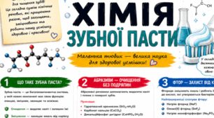 Комплект яскравих навчальних постерів «Хімія побуту: наука навколо нас»