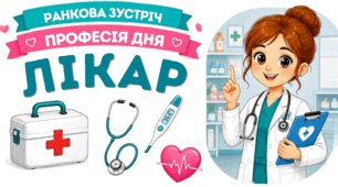 Ранкова зустріч. Професія  дня - ЛІКАР