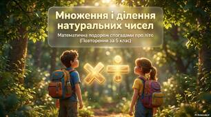 Повторення. Множення і ділення натуральних чисел