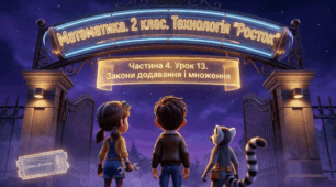 Урок 13. Частина 4. «Множення двоцифрового числа на одноцифрове». Математика. 2 клас. Технологія «Росток»