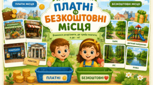 Дидактична гра "Платні та безкоштовні місця"