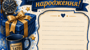 Листівка батькові