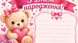 Комплект постерів «Листівки з Днем народження» (для брата та сестри)