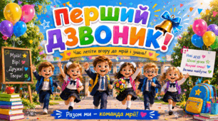 Пісня «Перший дзвоник» для свята 1 вересня