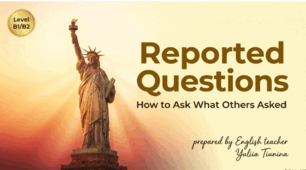 Reported Questions. How to Ask What Others Asked