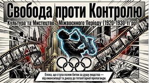 Презентація «Культура, мистецтво та спорт у міжвоєнний період (1918–1939 рр.): тріумф модернізму, джазу, кіно та Олімпійського руху»