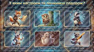 Криголами настрою на початок уроку