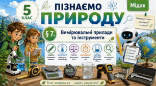 Вимірювальні прилади та інструменти. Презентація, інфографіка, робочий аркуш