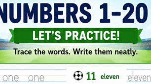 Football game  (Numbers)