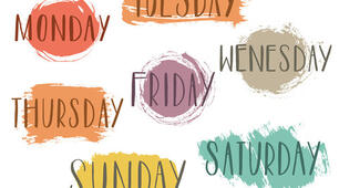 DAYS OF THE WEEK 3