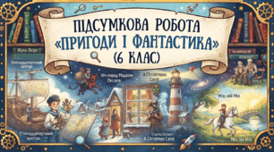 Підсумкова робота «Пригоди і фантастика» (6 клас)