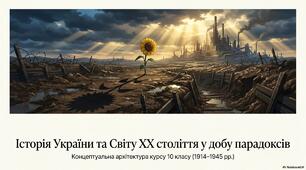 Презентація «Вступ до новітньої історії: ХХ століття на карті світу та особливості курсу історії України (1914–1945 рр.)»