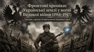 Презентація «Воєнні дії на території України в 1914–1917 роках: фронтові хроніки, Легіон УСС та трагедія людини у вирі війни»