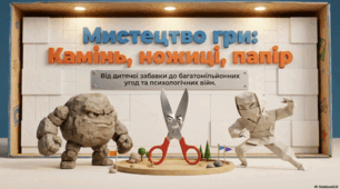 27 серпня - Всесвітній день гри «Камінь, ножиці, папір»