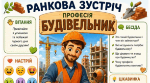 Ранкова зустріч. Професія дня - БУДІВЕЛЬНИК