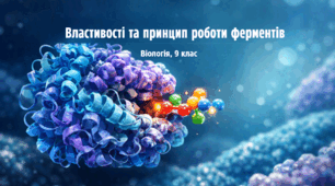 Презентація для 9 клас уроку біології "Властивості та принцип роботи ферментів" (за підр. Самойлова, Тагліної до параграфу 7)