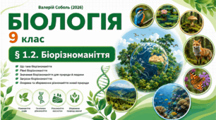 Біорізноманіття. Презентація, інфографіка, робочий аркуш