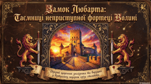 Історія та культурне значення Луцького замку, відомого як замок Любарта.
