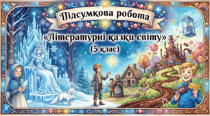 Підсумкова робота «Літературні казки світу» (5 клас)