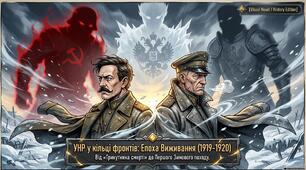 Презентація «УНР у кільці фронтів (друга половина 1919 – початок 1920 рр.): героїзм та трагедія боротьби»