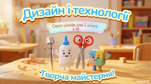 Серія уроків ДіТ для 1 класу за матеріалами «Творчих майстерень» з підручника «Я досліджую світ. 1 клас» (автор І. Грущинська). Уроки 1-10