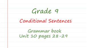 Prepare 9. Unit 10. Conditional Sentences (Grammar Book)