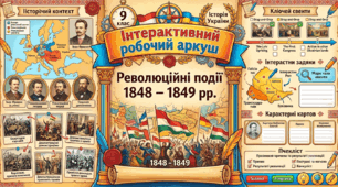Революційні події  1848 – 1849 рр.