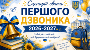 «Перший дзвоник по-новому»: сучасний та креативний сценарій свята на 2026–2027 н. р.