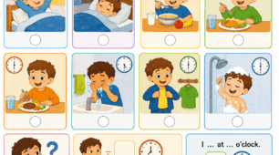 Заняття з англійської мови Тема: «Daily routines: get up, go to bed, have breakfast, have lunch, have dinner»