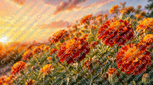 🌼🧡🌼Розмальовка 🌼«Чорнобривці — мамині квіти»🧡🌼🧡🌼🧡🌼